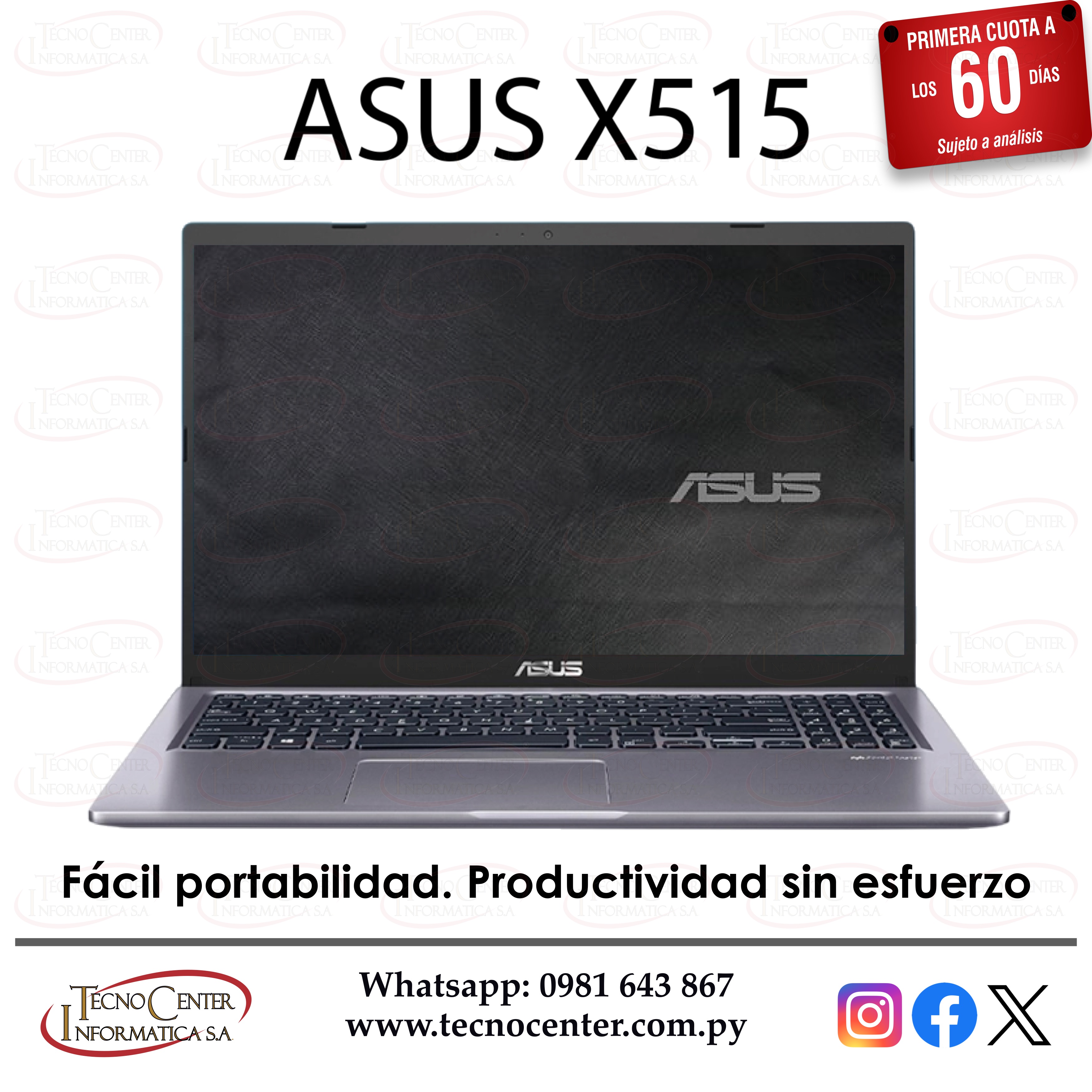 Notebook Asus X515 Intel Celeron